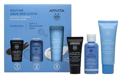Routine Aqua Beelicious Σετ Περιποίησης για Ενυδάτωση Apivita