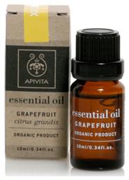 Βιολογικό Αιθέριο Έλαιο Grapefruit 10ml Apivita από το Pharm24