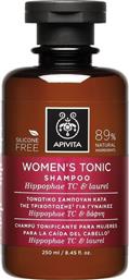 Apivita Women's Tonic Hippophae TC & Laurel Σαμπουάν κατά της Τριχόπτωσης για Όλους τους Τύπους Μαλλιών 250ml
