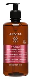 Women Tonic Hippophae TC & Laurel Σαμπουάν κατά της Τριχόπτωσης 500ml Apivita