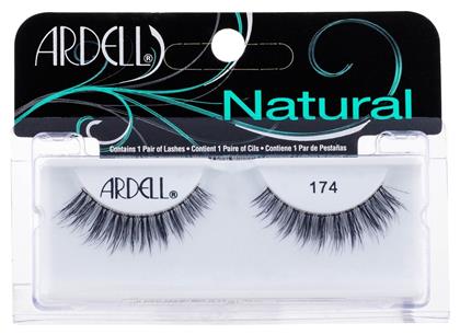 Natural 174 False Eyelashes Black Ardell