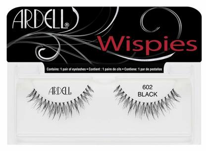 Wispies Ψεύτικες Βλεφαρίδες σε Μαύρο χρώμα 602 Ardell