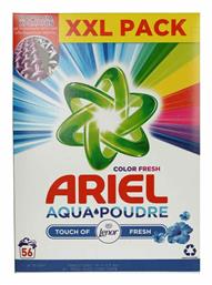 Aqua Poudre Color Fresh Απορρυπαντικό σε Σκόνη Touch of Lenor για Χρωματιστά Ρούχα 56 Μεζούρες Κωδικός: 29519374 Ariel από το e-Fresh