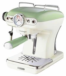 1389/14 Vintage Μηχανή Espresso 900W Πίεσης 15bar Πράσινη Ariete από το Plus4u