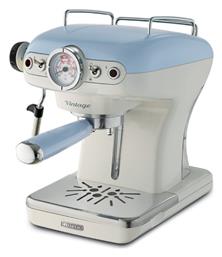 1389/15 Vintage Μηχανή Espresso 900W Πίεσης 15bar Light Blue Ariete από το Polihome