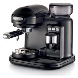 Moderna 1318/02 Αυτόματη Μηχανή Espresso 1080W Πίεσης 15bar με Μύλο Άλεσης Μαύρη Ariete από το Polihome