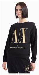 Γυναικείο Φούτερ Μαύρο Armani Exchange