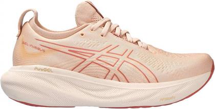 ASICS Gel-Nimbus 25 Γυναικεία Αθλητικά Παπούτσια Running Pale Apricot / Light Garnet από το Zakcret Sports