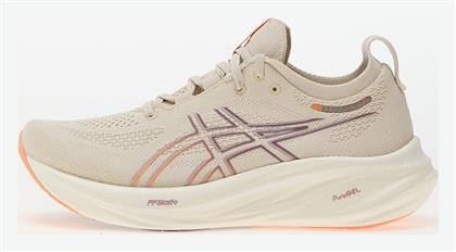 ASICS Γυναικεία Αθλητικά Παπούτσια Running Oatmeal / Faded Orange - Asics από το Epapoutsia