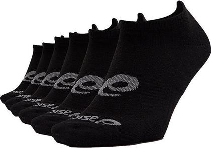Asics Αθλητικές Κάλτσες Μαύρες 6 Ζεύγη από το Plus4u
