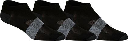 Asics Lyte Running Κάλτσες Μαύρες 3 Ζεύγη από το MyShoe