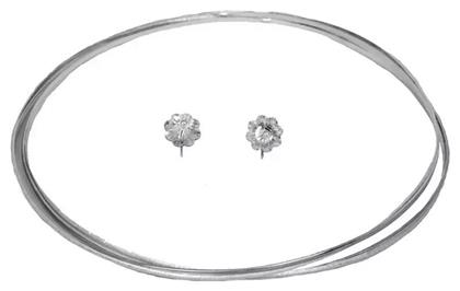 Ασημένια Στέφανα Γάμου - Kosmima24