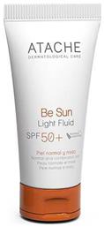 Be Sun Anti-Ageing Fluid SPF50 Αντηλιακή Κρέμα 50ml Atache
