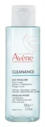 Cleanance Micellar Water Καθαρισμού Προσώπου & Ματιών 100ml Avene