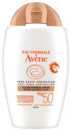 Eau Thermale Avène Eau Thermale Fluide Mineral Teinte SPF50 Αντηλιακή Κρέμα 40ml - Avene