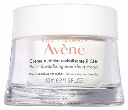 Revitalizing Nourishing Rich Ενυδατική Κρέμα Προσώπου για Ξηρές/Ευαίσθητες Επιδερμίδες κατά των Ατελειών 50ml Avene