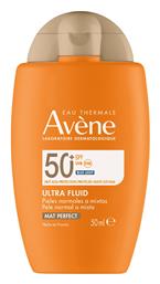 Ultra Fluid Perfector SPF50+ Αντηλιακή Προσώπου με Χρώμα 50ml Avene