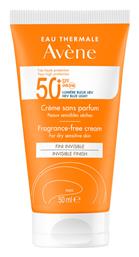 Very High Protection Fragrance Free SPF50 Αντηλιακή Κρέμα 50ml Avene