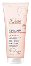 Xeracalm Nutrition Gel Καθαρισμού Προσώπου 100ml Avene