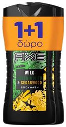 Wild Green Mojito & Cedarwood Αφρόλουτρο σε Gel για Άνδρες 2x400ml Axe