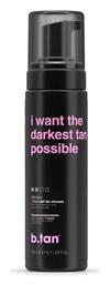 B.Tan I Want The Darkest Tan Possible Mousse 200ml - B Tan