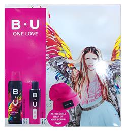 B.U. Candy Love Eau de Toilette 50ml, Deodorant Spray 150ml & Gift Beanie - B U