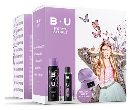 B.U. Fairy's Secret Eau de Toilette 50ml, Deodorant Spray 150ml & Gift Beanie - B U