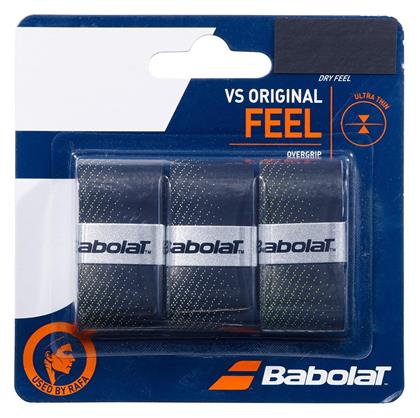 Feel Overgrip Μαύρο/Κίτρινο 3τμχ Babolat