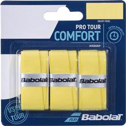 Babolat Pro Tour Overgrip Κίτρινο 3τμχ από το MybrandShoes