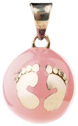 Bola Feet Charm Εγκυμοσύνης από Ασήμι Babylonia