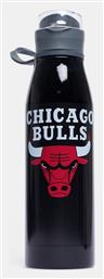 Chicago Bulls Αθλητικό Παγούρι Ανοξείδωτο 600ml Μαύρο Back Me Up από το Outletcenter