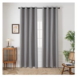 Art 8444 Ύφασμα Κουρτίνας Ζακάρ Γκρι Beauty Home