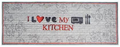 Χαλάκι Κουζίνας Διάδρομος Αδιάβροχο Γκρι 60x160εκ. Beauty Home από το MyCasa