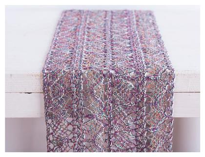Δαντελα Βαμβακερη 23 Cm Boho Τυρκουαζ Beauty Home