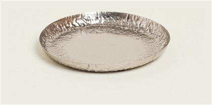 Διακοσμητικός Δίσκος Μεταλλικός Στρογγυλός 20x20cm Beauty Home