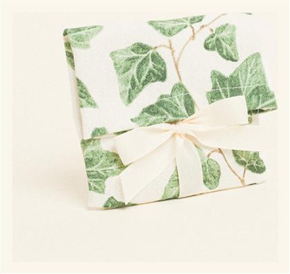Πουγκι Κορδελα 12 X 17 Cm Κισσος Οψη Ακουαρελας Beauty Home
