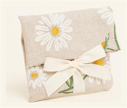 Πουγκι Κορδελα 12 X 17 Cm Μεγαλες Μαργαριτες Beauty Home