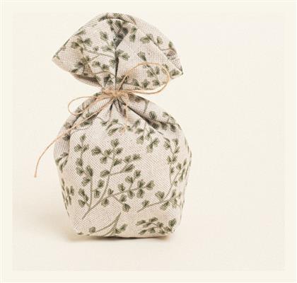 Πουγκι Βαση 8 X 12 Cm Μικρα Πρασινα Φυλλα Beauty Home
