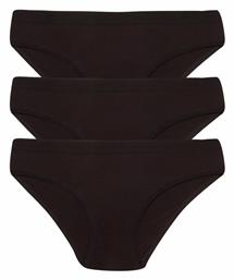 Γυναικεία Slip 3Pack Μαύρα Berrak