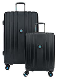 Expandable Βαλίτσες Σκληρές Black Μέγιστου Ύψους 77εκ. Σετ 2τμχ Bg Berlin