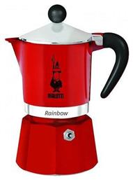 Rainbow Μπρίκι Espresso 3cups Κόκκινο Bialetti από το e-shop