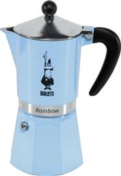 Rainbow Μπρίκι Espresso 6cups Μπλε Bialetti