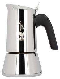 Venus Μπρίκι Espresso 4cups Inox Καφέ Bialetti