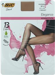 Bic Elegance Διάφανο Γυναικείο Καλσόν 13 Den Μελί από το MyShoe