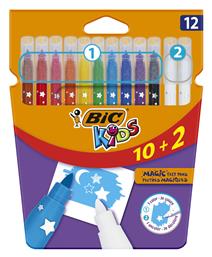 Kids Color Erase (10+2 Magic Pens) 12 Χρώματα Bic