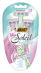 Miss Soleil Sensitive Ξυραφάκια Μιας Χρήσης Bic