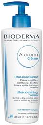 Atoderm Creme Ultra-Nourishing Cream Normal To Dry Sensitive Skin 500ml Bioderma