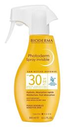 Photoderm Invisible Αντηλιακό Προσώπου και Σώματος SPF30 σε Spray 300ml Bioderma