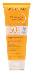 Photoderm Lait Ultra SPF50 Αντηλιακή Κρέμα 200ml Bioderma