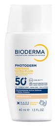Photoderm Xdefence Ultra-fluid SPF50+ Αντηλιακό 40ml Bioderma